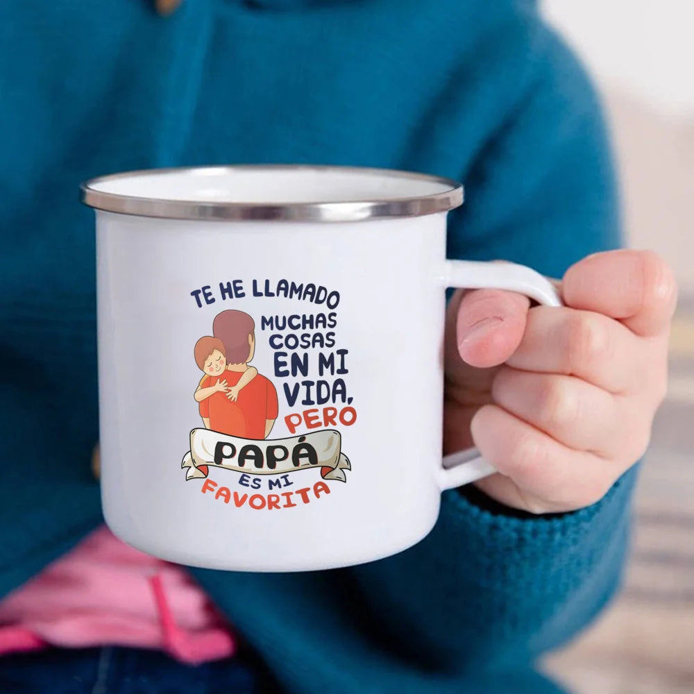 Taza Retro - "Eres el Mejor Padre del Mundo"