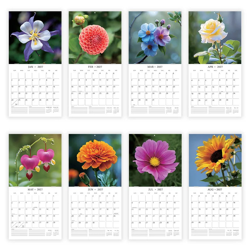 Calendario de Pared 2027 – Perros en Paisajes Épicos 🐶