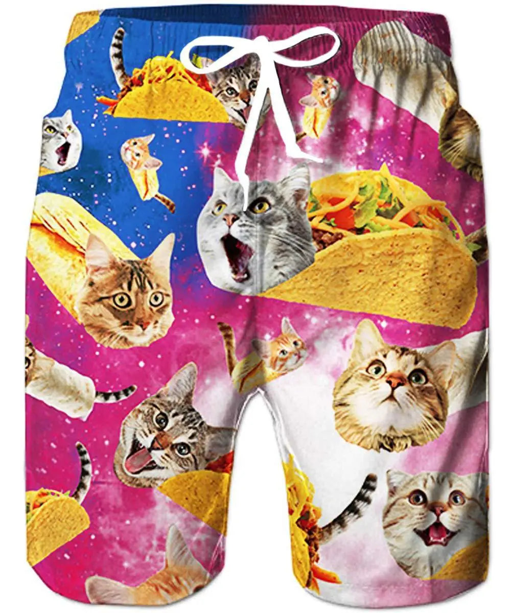 Bañador Divertido Gato 3D – El Bañador Más Loco del Verano