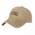Hungry Dad Joke funny dad pun humor gift for father Baseball Cap sun caps Bobble Hat Beach Outing Mens Tennis Women's