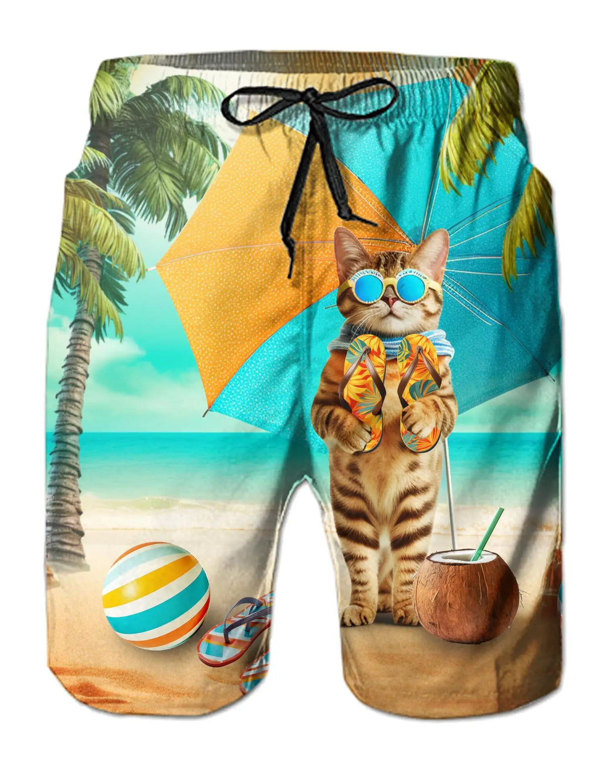 Bañador Divertido Gato 3D – El Bañador Más Loco del Verano