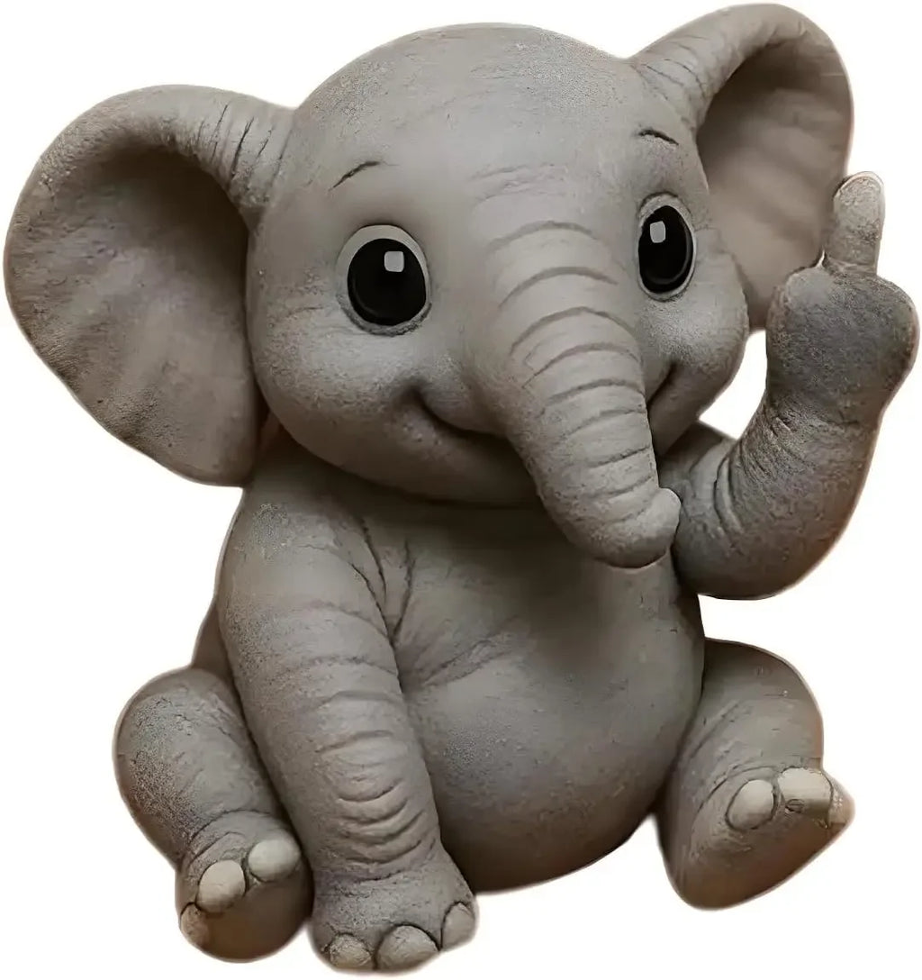 Mini Figuras de Animales con Dedo Levantado – El Regalo Broma Perfecto