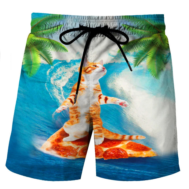 Bañador Divertido Gato 3D – El Bañador Más Loco del Verano