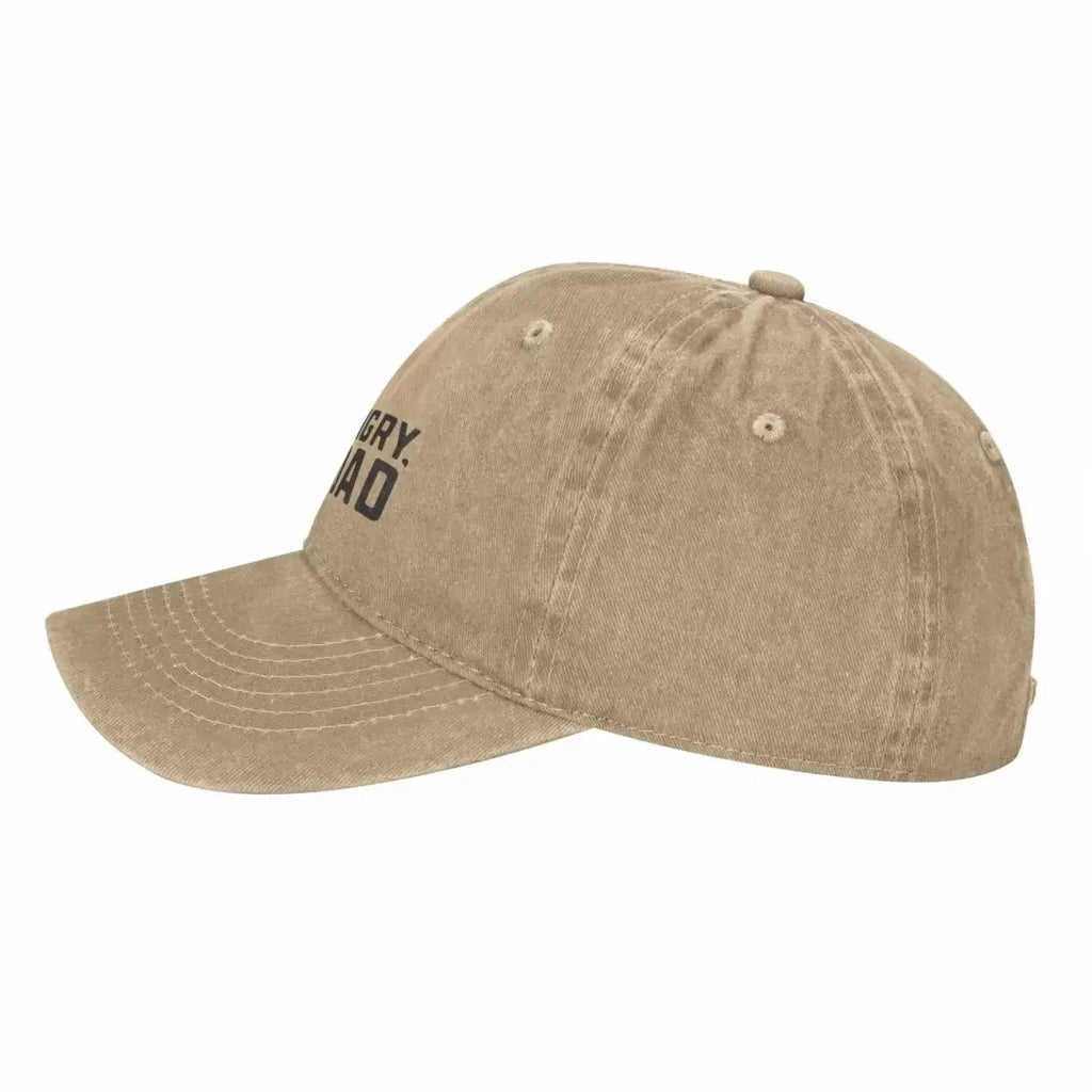 Hungry Dad Joke funny dad pun humor gift for father Baseball Cap sun caps Bobble Hat Beach Outing Mens Tennis Women's