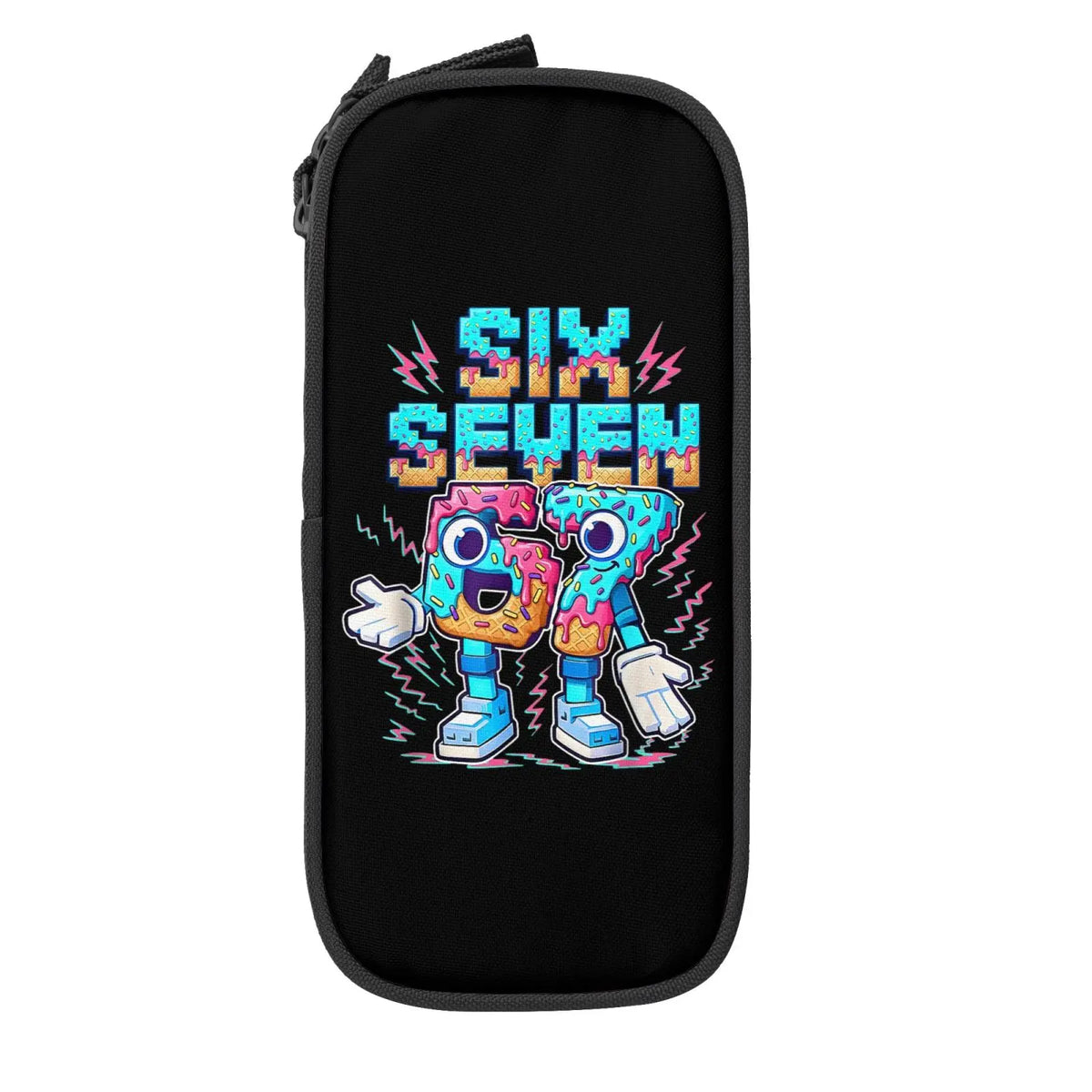 Estuche de Gran Capacidad para Lápices "Six Seven 67" – Organizador de Papelería Juvenil