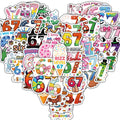 Pack 50 Pegatinas Six Seven 6-7 – Edición Especial Meme Viral