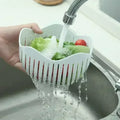 Tazón Cortador de Ensalada 3 en 1 – Picador, Colador y Bowl para Vegetales Rápido