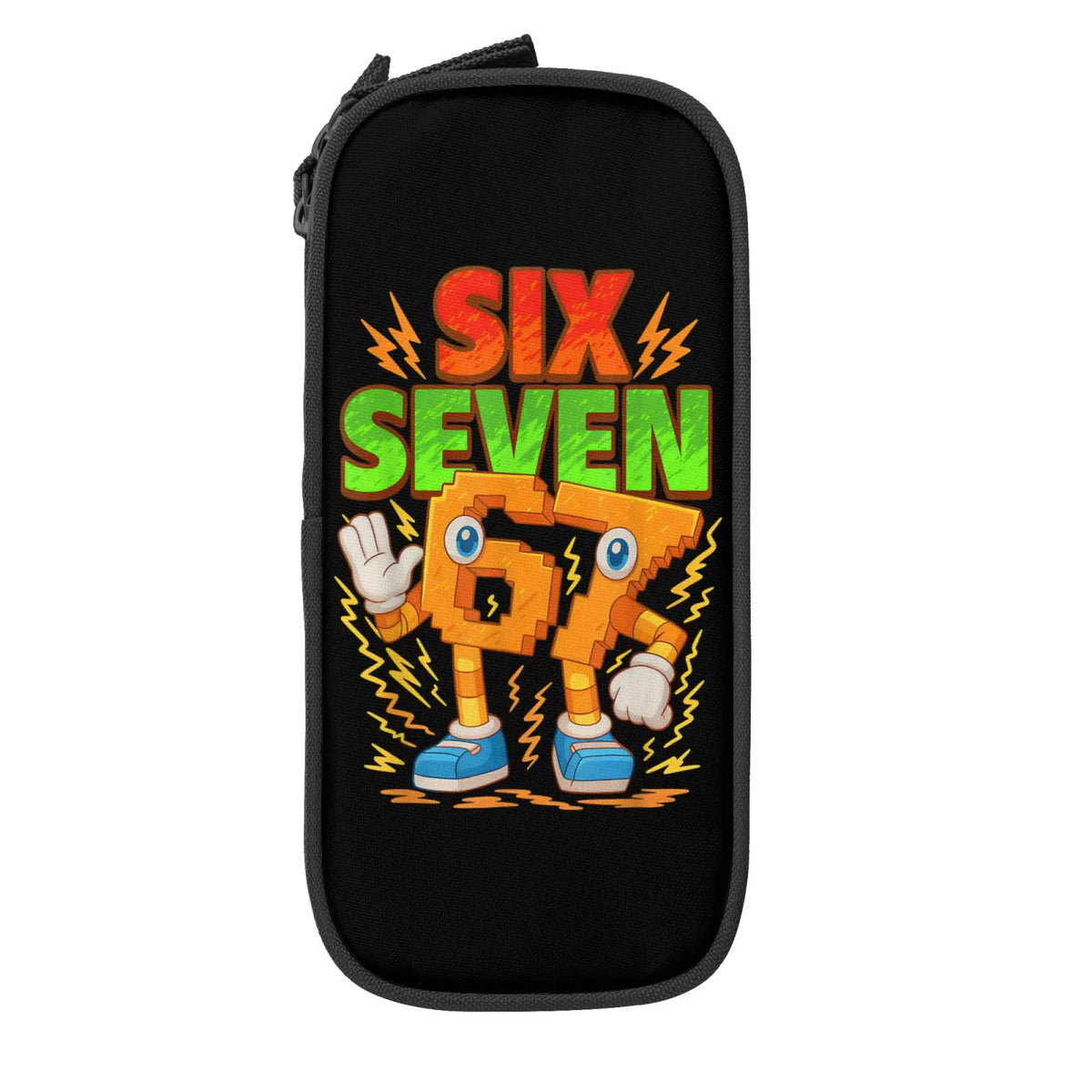Estuche de Gran Capacidad para Lápices "Six Seven 67" – Organizador de Papelería Juvenil