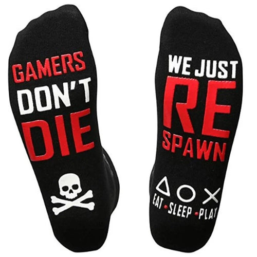 Calcetines Gamer con Mensajes Divertidos – Calcetines Antideslizantes "Do Not Disturb, I Am Gaming" Regalo Original para Jugadores