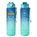 Botella de Agua Deportiva con Botón 800ml - Diseño Especial Six Seven