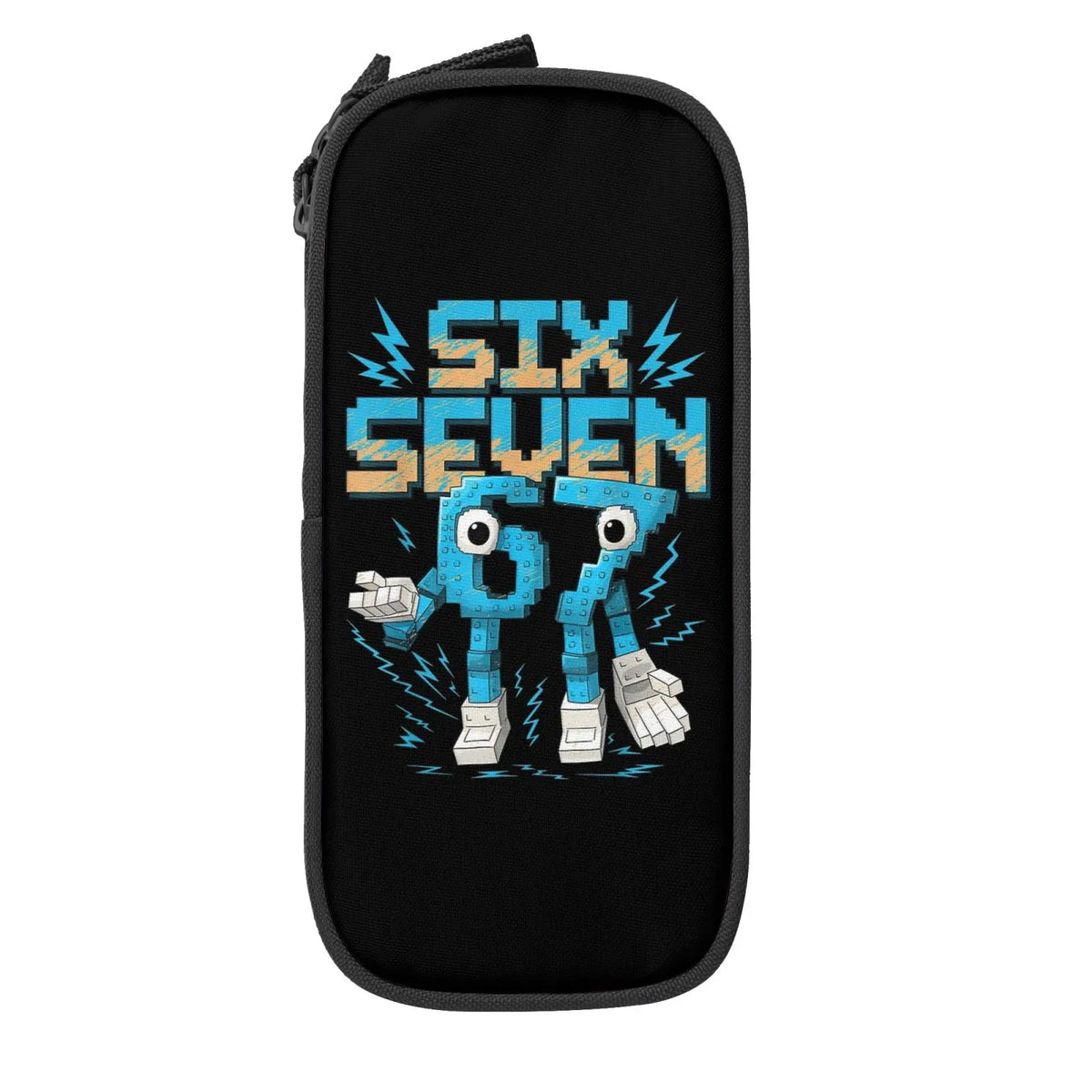 Estuche de Gran Capacidad para Lápices "Six Seven 67" – Organizador de Papelería Juvenil
