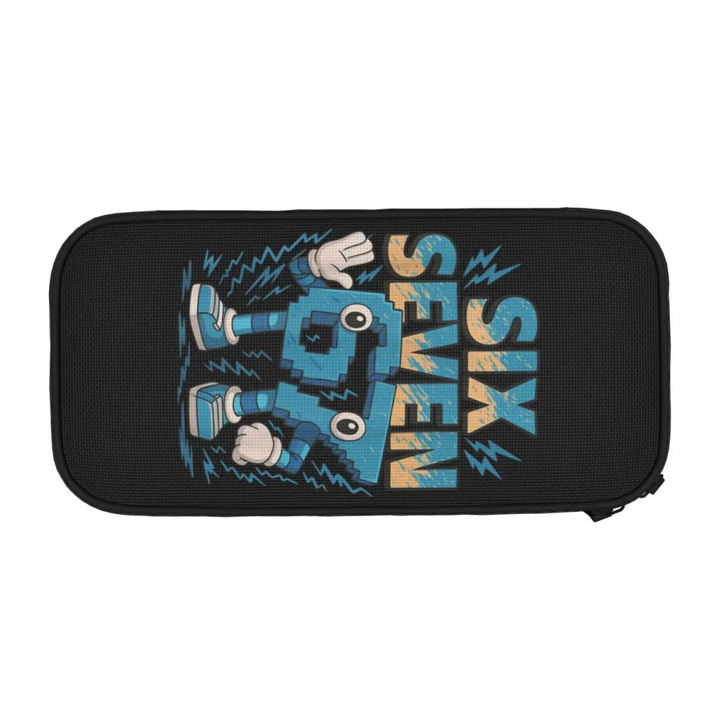 Estuche de Gran Capacidad para Lápices "Six Seven 67" – Organizador de Papelería Juvenil