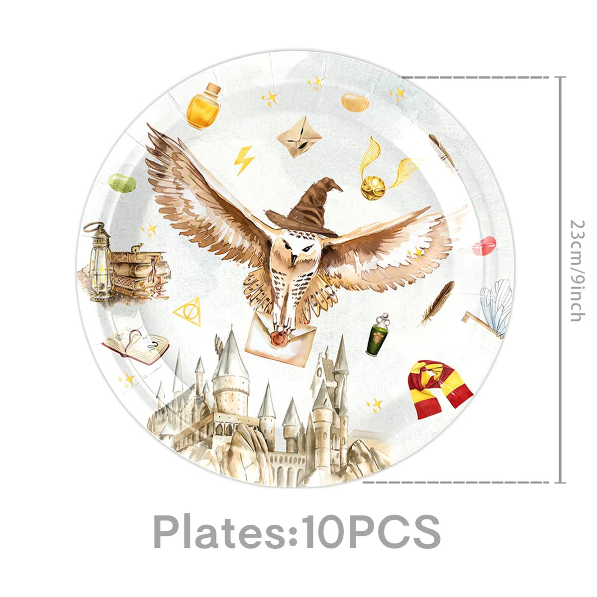 Kit Decoración Fiesta Escuela de Magia – Potterhead Party