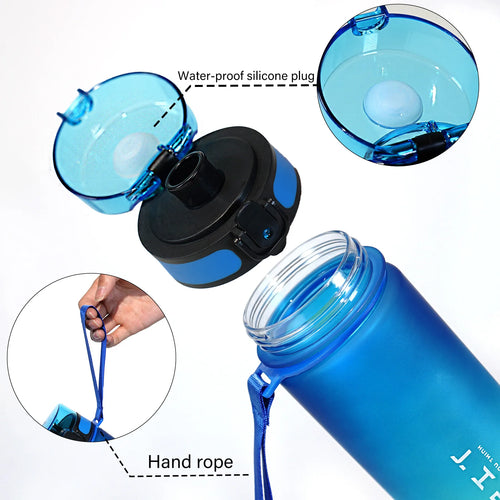 Botella de Agua Deportiva con Botón 800ml - Diseño Especial Six Seven