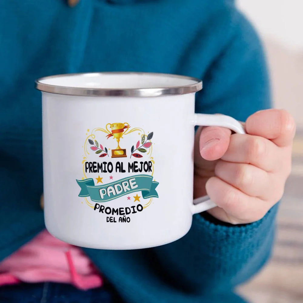 Taza Retro - "Eres el Mejor Padre del Mundo"