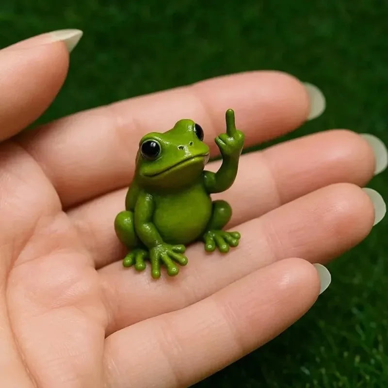 Mini Figuras de Animales con Dedo Levantado – El Regalo Broma Perfecto