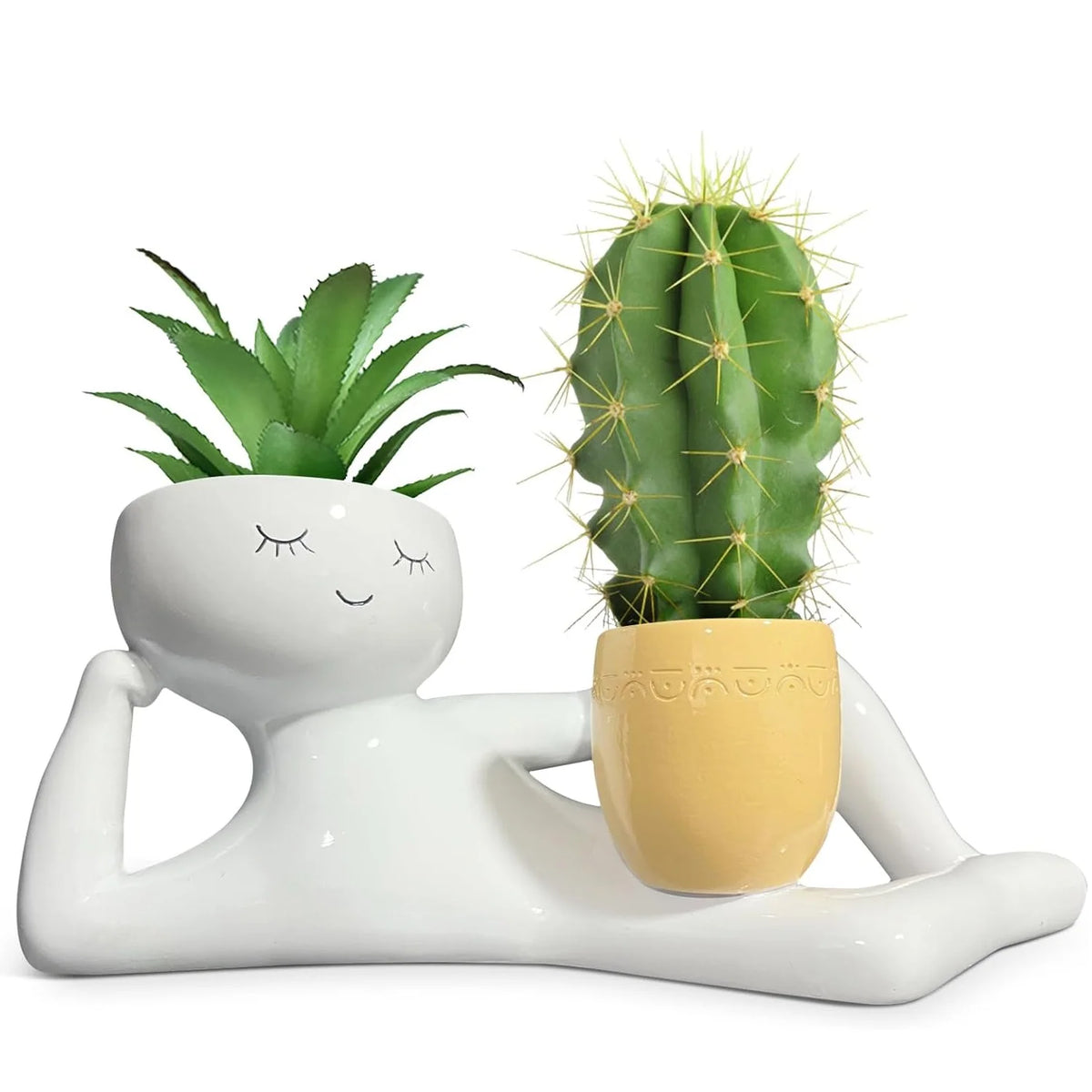 Maceta Original de Resina – Para Plantas con Personalidad
