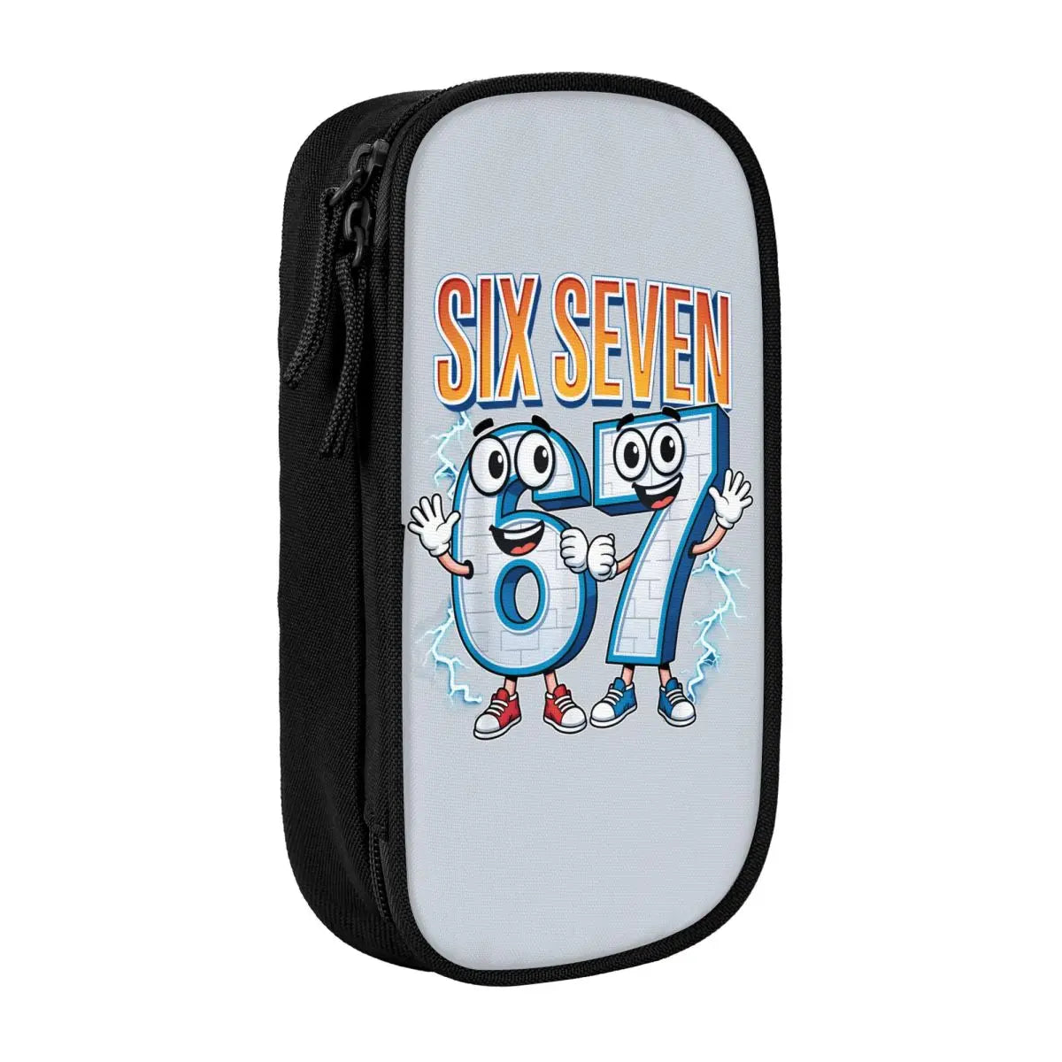 Estuche de Gran Capacidad para Lápices "Six Seven 67" – Organizador de Papelería Juvenil