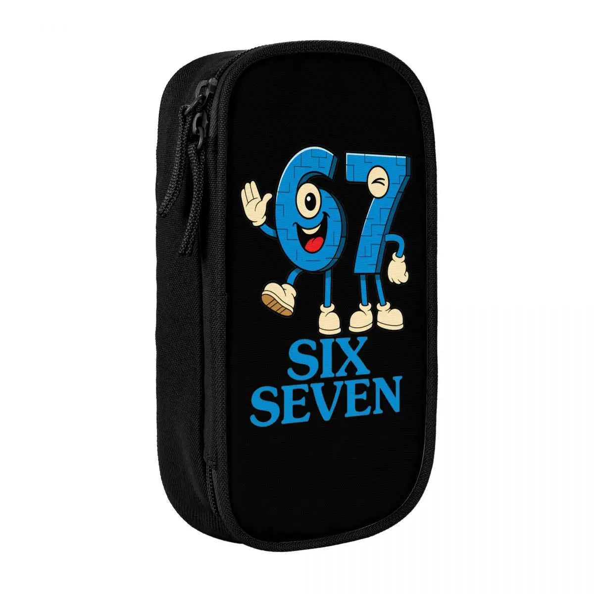 Estuche de Gran Capacidad para Lápices "Six Seven 67" – Organizador de Papelería Juvenil